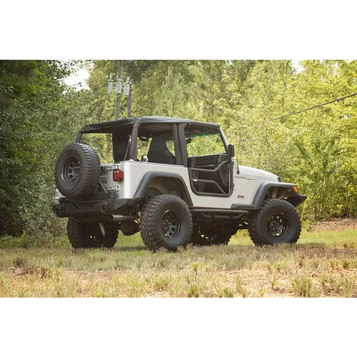 Rugged Ridge Tube Doors Locking Jeep Wrangler TJ with open doors