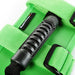 Green Rugged Ridge Ultimate Grab Handles with Black Handle for Jeep Wrangler