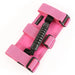 Pink camera strap with camera attached - Rugged Ridge Ultimate Grab Handles.