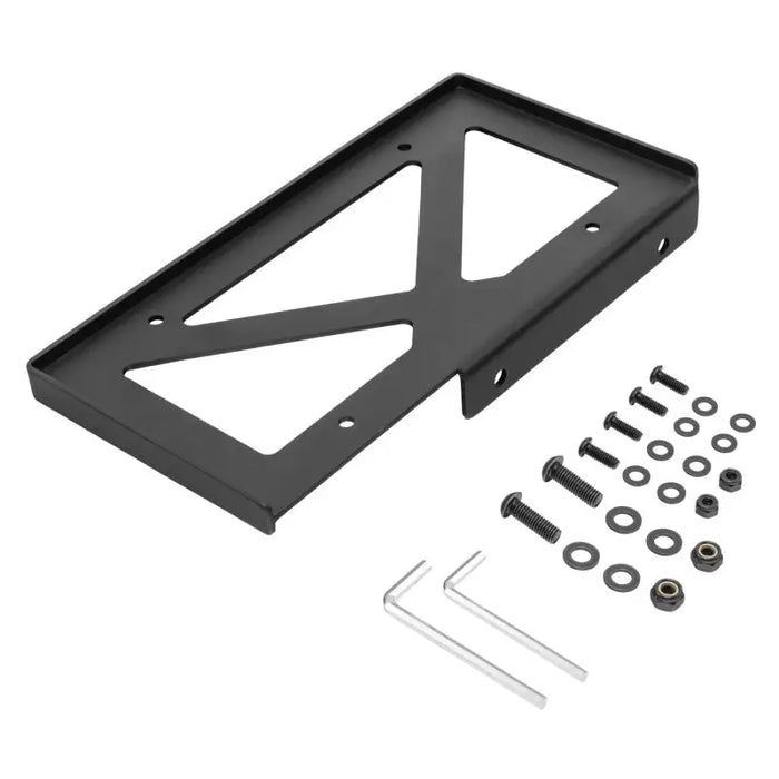 Universal Rear Bumper License Plate Holder Mounting Kit