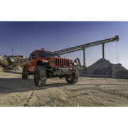 Rugged Ridge Venator Front Bumper JL/JT with Red Jeep and Crane