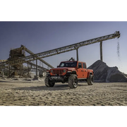 Rugged Ridge Venator Front Bumper for Jeep Wrangler JL/JT - heavy-duty bumper on jeep with convey