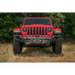 Rugged Ridge Venator front bumper in red for Jeep Wrangler JL/JT