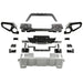 Rugged Ridge Venator Front Bumper with Winch Tray & Overrider for Jeep JL