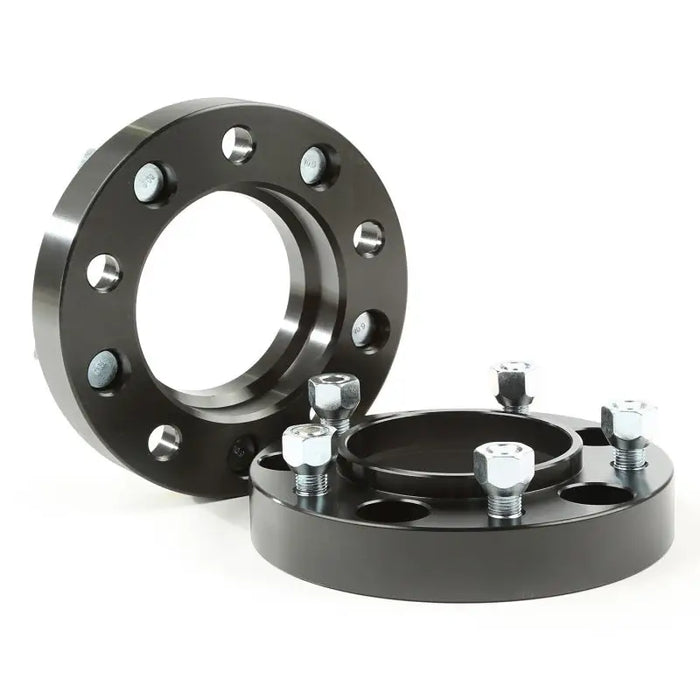 Rugged Ridge black wheel spacers for 1.25-In 5x150mm Tundra
