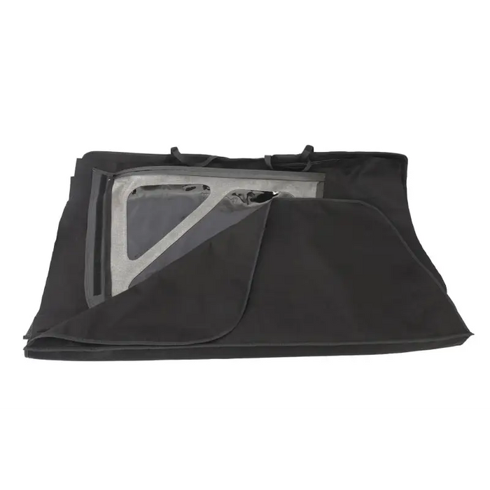 Rugged Ridge Window Storage Bag for Jeep Wrangler JK - Black Zipper Closure