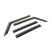 Rugged Ridge black plastic window sizing strips for Jeep Wrangler JLU/JT
