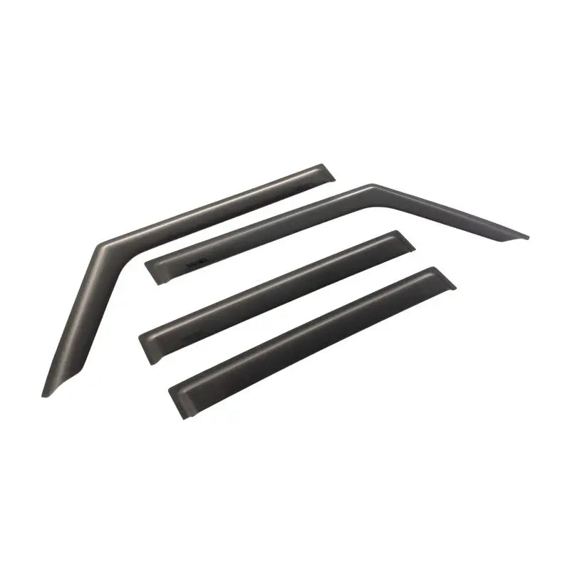 Rugged Ridge black plastic window sizing strips for Jeep Wrangler JLU/JT