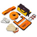 Rugged Ridge XHD Recovery Gear Kit 20000lbs with Deluxe Emergency Kit displayed