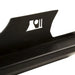 Black plastic shelf with hole, part of Rugged Ridge XHD Rock Sliders for Jeep Wrangler JL 4 Door
