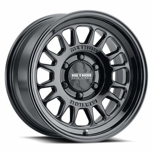 Method mr318 18x9 gloss black wheel - black wheel with black rim