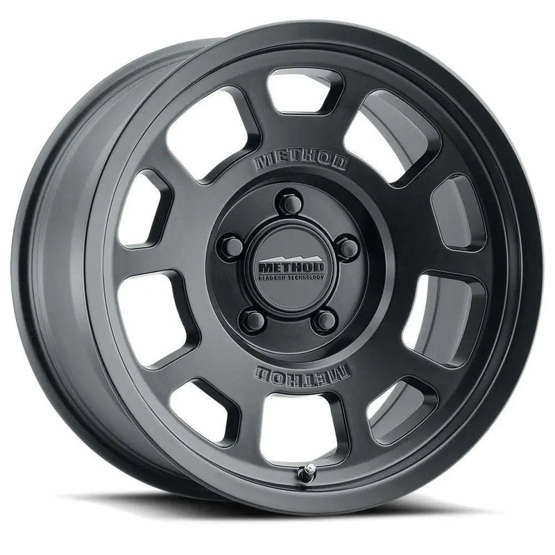 Method MR705 17x8.5 0mm Offset 5x5 71.5mm CB Matte Black Wheel