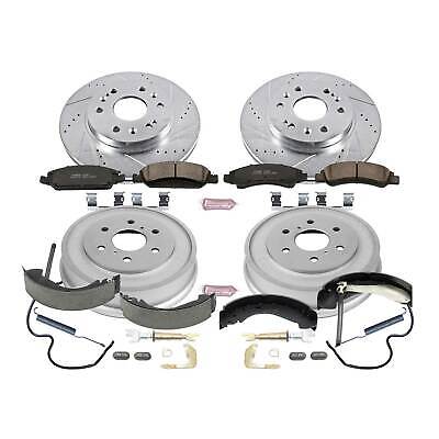 Power Stop 07-08 Chevrolet Silverado 1500 Front & Rear Z23 Evolution Sport Brake Kit