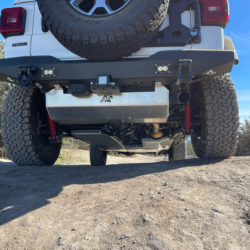 JLU Diesel Aluminum Belly Skid Plate System