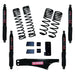 Skyjacker long travel lift kit for jeep wrangler jk with black max shocks