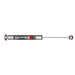 Close up view of metal rod with red handle on skyjacker 2020 jeep gladiator rubicon 4wd m95 performance shock absorber