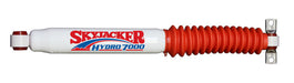 Red and white shock absorber for jeep cherokee xj with red handle - skyjacker hydro model