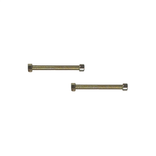 Brass screws for skyjacker leaf spring tie bolt in offroad vehicle