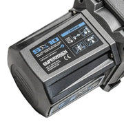 Superwinch 10000 LBS 12V DC synthetic rope winch charger with blue button