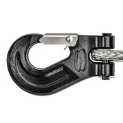 Superwinch 10000 LBS 12V DC 3/8in x 80ft Synthetic Rope SX 10000 Winch black plastic clamp with