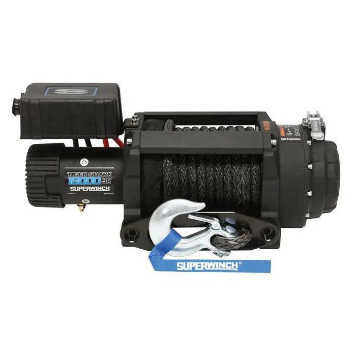 Superwinch Tiger Shark 18000SR Winch with cable attached