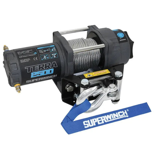 Superwinch Terra 2500 Winch - Gray Wrinkle from terra series winches
