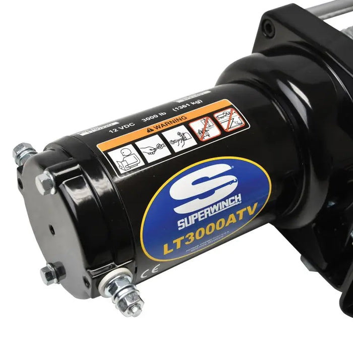 Superwinch LT3000 Winch with supersonic ls5000atv electric winch and remote control
