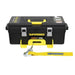 Superwinch 4000 LBS Steel Rope Winch2Go with Yellow and Black Tool Box