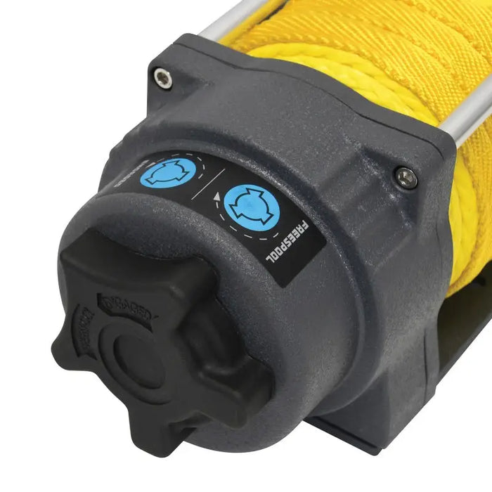 Superwinch Terra Series 4500SR Winch with Yellow Rope Reel