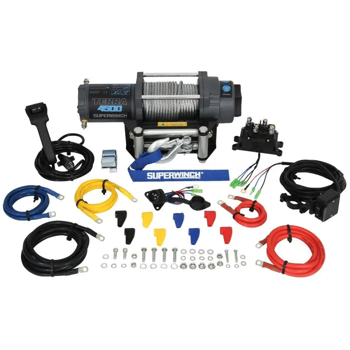 Superwinch Terra 4500 series winch with cable and harness