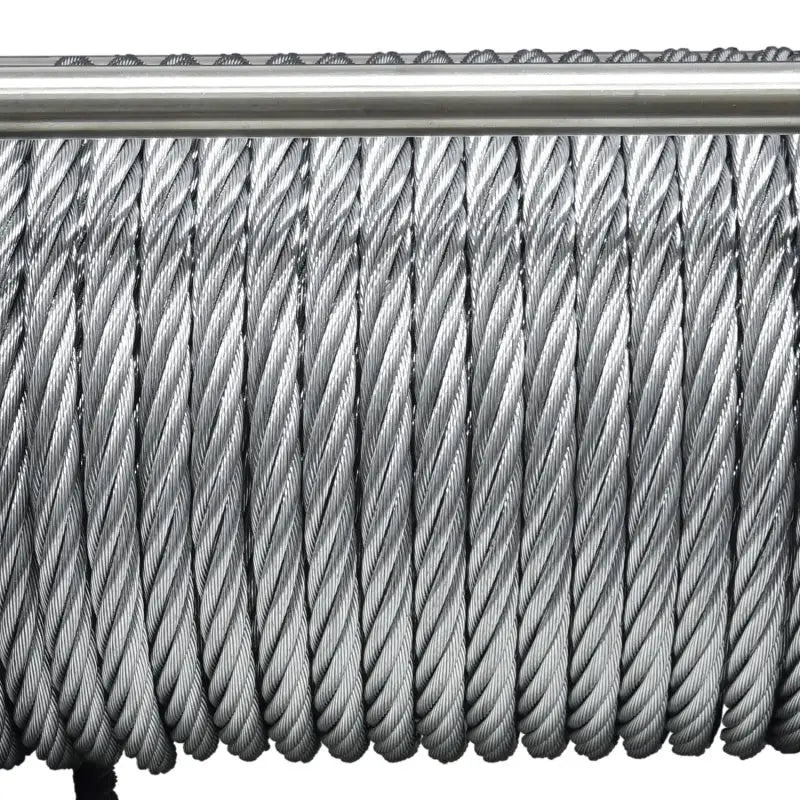Superwinch Tiger Shark 9500 winch steel rope coil