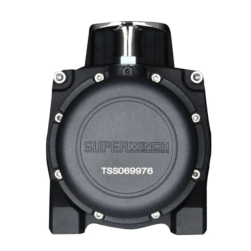 Black SPKN T996 throttle cover for Tiger Shark 9500 winch