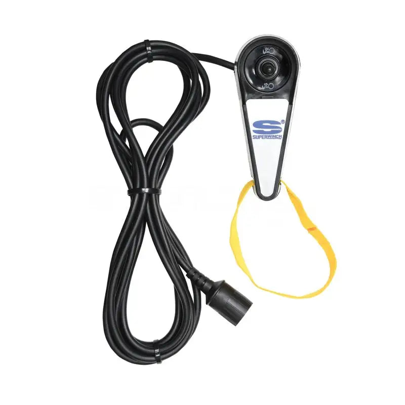 Superwinch wireless remote control attached to cable