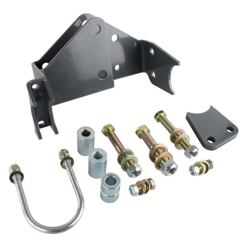 Black front track bar bracket with bolts for jeep wrangler jk/jku