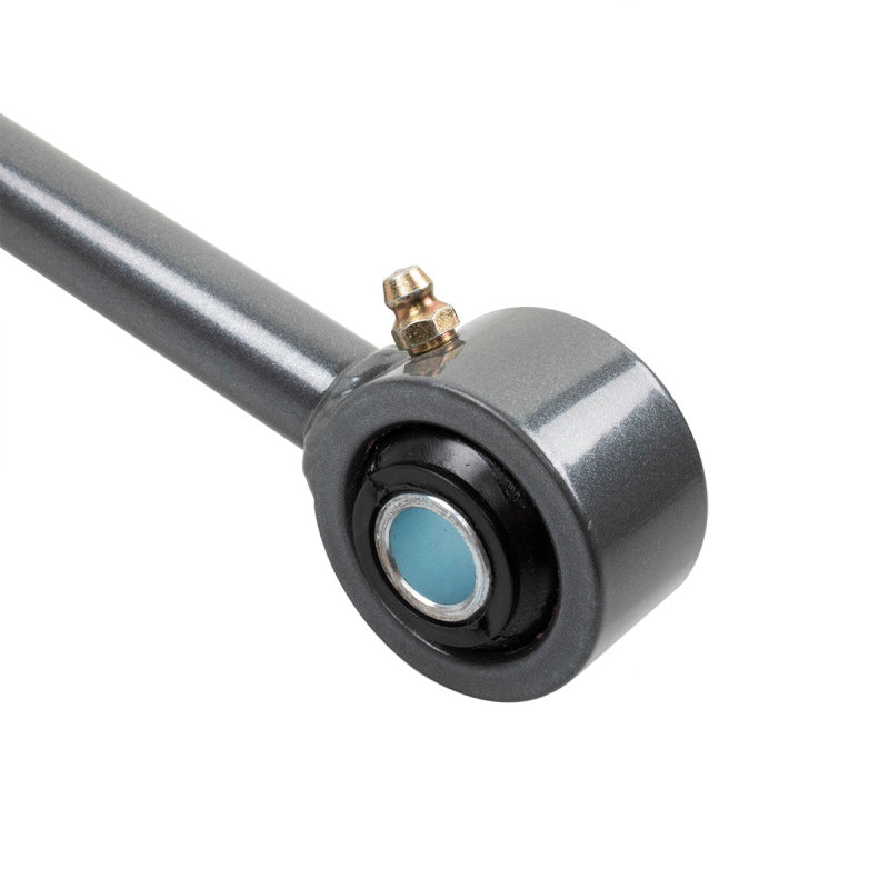 Black metal pipe with blue light on synergy 2018+ jeep wrangler jl/jlu rear sway bar links