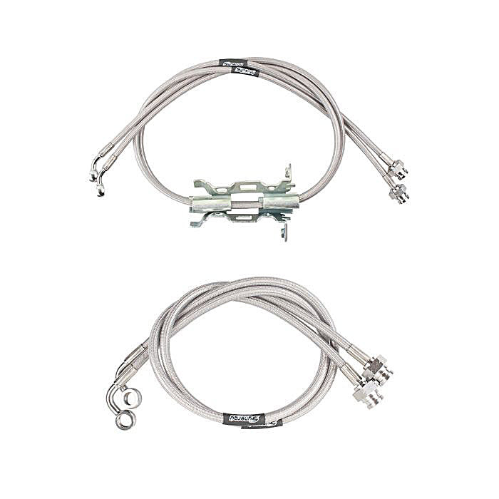 Synergy 2020+ jeep jt front and rear brake line kit rear brake line cables