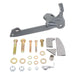 Aluminum mounting brackets and hardware for synergy 94-02 dodge ram front track bar conversion bracket