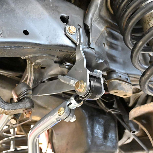 Front suspension of synergy 94-02 dodge ram track bar kit