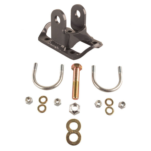 Synergy 4x4 tie rod clamp kit with brackets and nuts