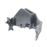 Black metal bracket for synergy jeep jl/jt front track bar relocation bracket
