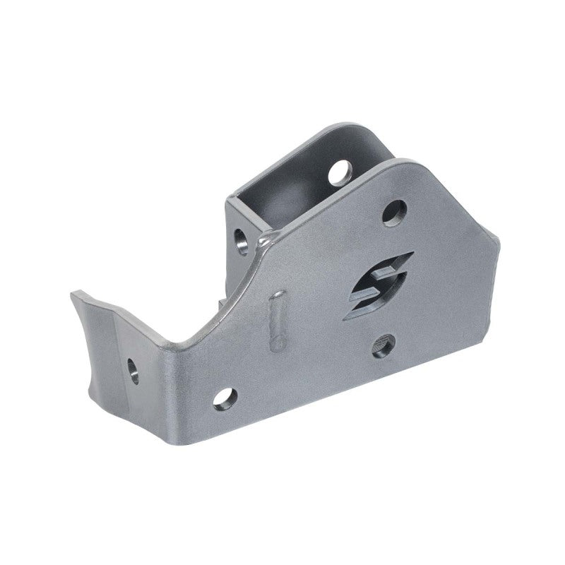 Synergy jeep jl/jt front track bar relocation bracket - metal bracket with hole
