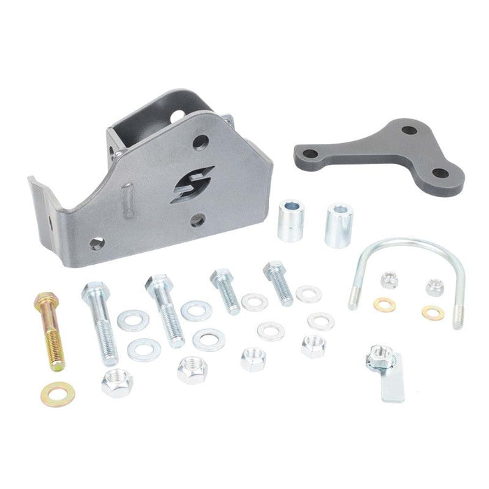 Aluminum mounting brackets for synergy jeep jl/jt front track bar relocation bracket