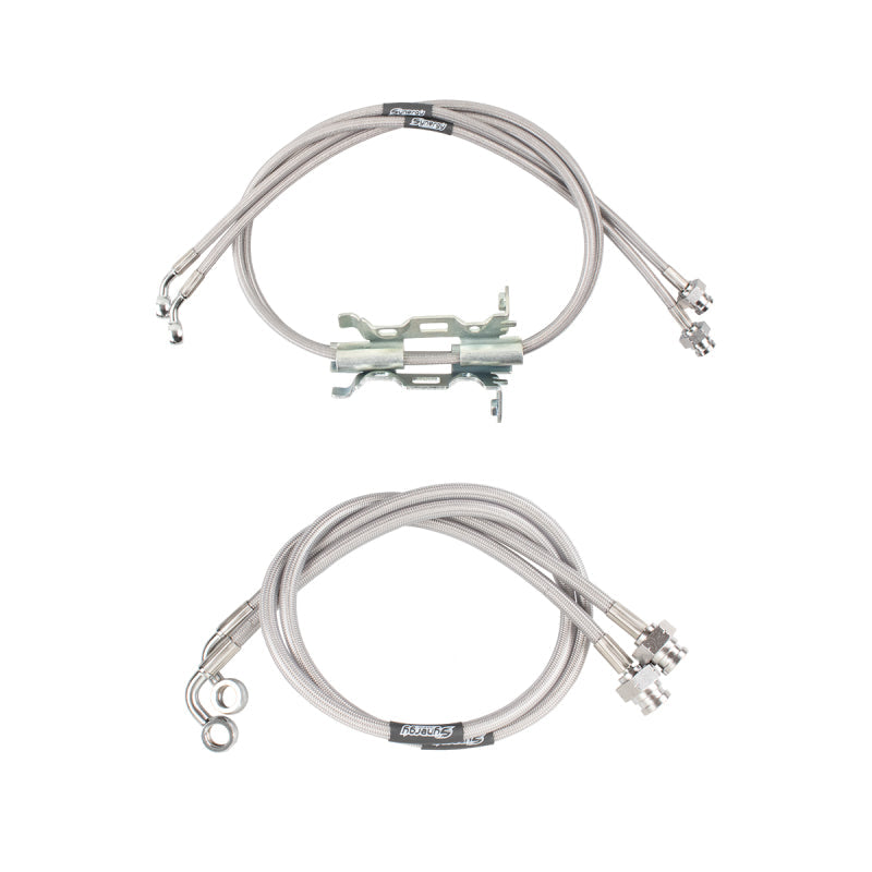 Synergy jeep jt rear brake lines with brake cables