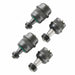 4pcs fuel injector for bmw - synergy jeep tj/lj/xj/yj/zj hd knurled front ball joint set dana 30/44 (