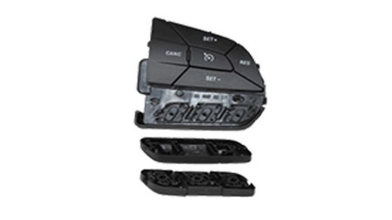 Black motorcycle front and back view displayed in tazer 15-17 dodge challenger/charger/durango/jeep grand cherokee product