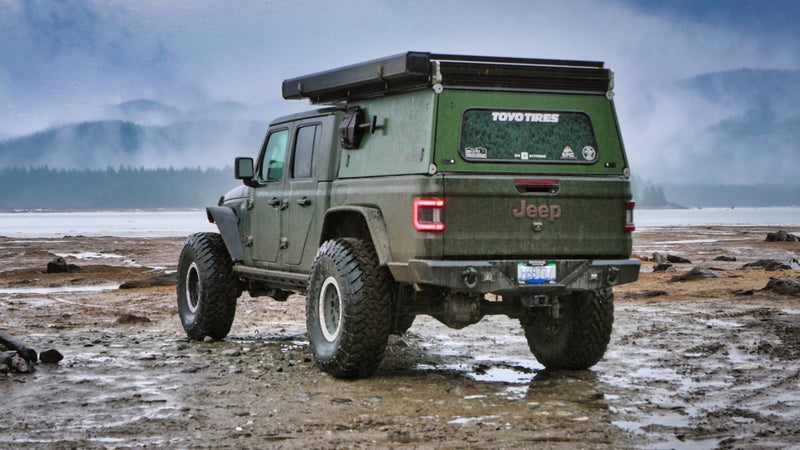 JT Aluminum Rear Bumper — Featherweight Series