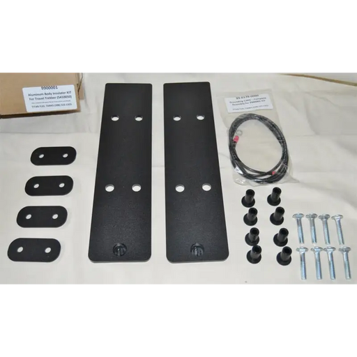 Black door handle kit with aluminum body insulator hardware - Titan Fuel Tanks 17+ Any Truck.