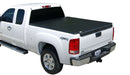 Tonno pro tri-fold tonneau cover for 16-19 toyota tacoma 5ft fleetside truck with black cover