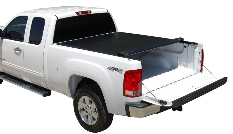 Tonno pro lo-roll tonneau cover - truck with bed cover