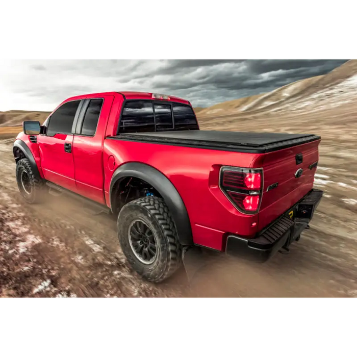 2020 Ford F-150 truck bed cover displayed on Truxedo Toyota Tacoma 5ft Lo Pro Bed Cover.
